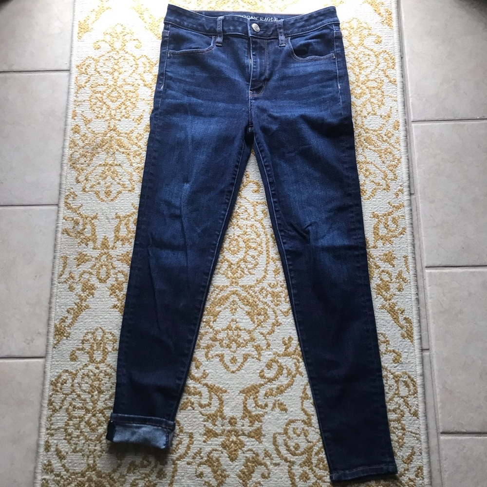AE SUPER SUPER STRETCH X HI RISE JEGGING
